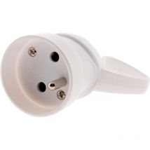 Stecker weiblich 16A 2P + t weiß