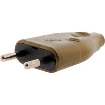 Steckkontakt 2P 6A - Gold Zenitech