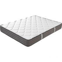 ZENITH - Matelas 140x200 cm Mousse haute résilience Soutien ferme Ep.20cm
