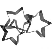 42893 3 Coppapasta per Biscotti a Stella (3 Misure) - Zenker