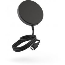 Pro 1 Chargeur magnétique sans Fil Qi2 15W avec câble usb-c de 1m (Compatible MagSafe, 15 Watts Fast Charging, idéal pour Les Voyages) (ZESC17B00)