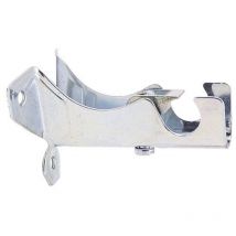 Chy-cort Mittelstütze Ø12 mm. Silber 63mm.