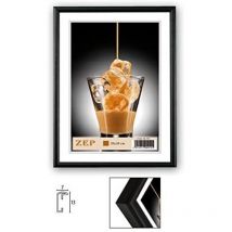 Zep ZEP Basic noir 20x30 cadre aluminium AL1B4