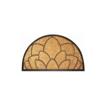 Zerbino aus Kokosnuss und Rechteckgummi 45x75 cm Brixo Cocorub Mezzaluna