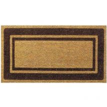 Zerbino classico rettangolare in cocco cm 40 x cm 60