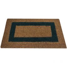 Comercial Candela - Zerbino 100% Fibra Cocco Fondo Antiscivolo Mantovana Verde 50X90CM