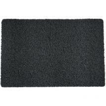 Vivol - Zerbino in pvc a ricciolo Solid - 40x60 cm - Grigio