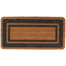 Zerbino in cocco naturale rettangolare cm 80 x 40 40x80 ufficio casa condominio