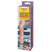 Zero - In Cedarwood Moth Balls Pack of 20