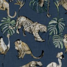 Zero - Papel de pared Exotic Animals azul Noordwand