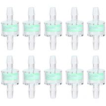 Zerodis - 10 unidades de bomba de agua para acuario, abs, verde, tubo de silicona, filtro de agua, aceite, filtro de aire, tubo de limpieza para