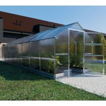 Meistro Kodas - Zertifiziertes Gewächshaus klasika bernard 2,35 x 8 m (18,8 m²), 6 mm