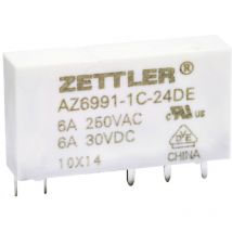 AZ6991-1CE-12DE Printrelais 12 v/dc 8 1 Wechsler 1 St. - Zettler Electronics