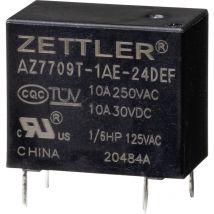 AZ7709T-1AE-24DEF Powerrelais 24 v/dc 10 a 1 St. - Zettler Electronics