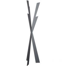 Zeus – Garderobenständer Schlamm, 40x177 cm, freistehend – Made in Italy