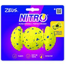 Zeus Nitro Pelota-Mancuerna ligera y resistente con núcleo de goma