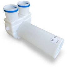 Zewotherm - Ventilumlenkstück Lüftung Uls 2 X 75/125-300 Doppelanschluss 14040229