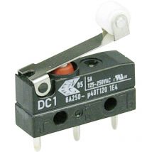 DC1C-H1RB Microinterruttore DC1C-H1RB 250 v/ac 6 a 1 x On / (On) IP67 Momentaneo 1 pz. - ZF