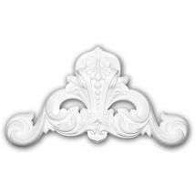 Zierelement profhome 160027 Zeitloses Klassisches Design weiß