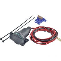 Zigarettenanzünderdose mit Rohrhalter ZA02 Belastbarkeit Strom max.=5 a Passend für (Details) z - Baas