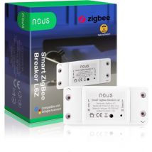 Nous - Interruttore ZigBee L6Z - Alexa Interruttore domestico intelligente Tuya con timer Interruttore wireless a led fai da te Relè luce 230v