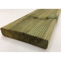 Zigrinierte Imprägnierte Holzplatte 2,8 X 11,5 X 300 Cm Für Außenanwendungen