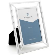 Cornice Prisma 10x15 laccata argento - Zilverstad