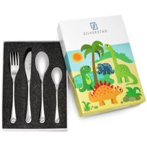 Ensemble De Couverts Pour Enfants Avec Gravure - Dinosaures Dimensions : 160 X 169 X 160 X 141 Mm Réf. : Zv6833070