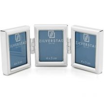 Mini 3 x cadre photo 4 argent x 5 - Zilverstad