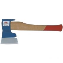 Zimmermannshacke 900 Gramm rechts aus Stahl geschmiedet mit Stiel - Stubai