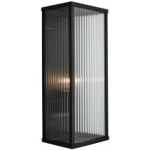 Forum Memphis Outdoor Wall Lantern Black IP44