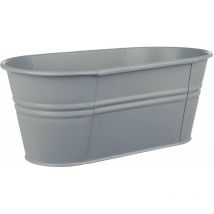 ZINC panting pot 40cm. utimate grey - 32022