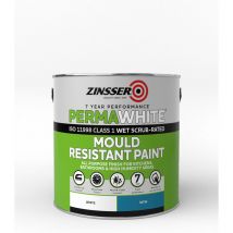 Perma White Interior Paint - Satin - 2.5L - Zinsser
