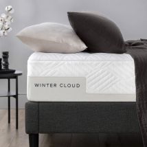 Zinus - Winter Cloud Materasso in memory foam Materasso adattabile a 7 zone 140 x 190 cm Altezza 30 cm Materasso arrotolabile oeko-tex