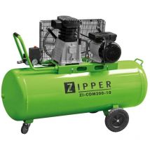 Compresseur a entrainement par courroie 230v 200L ZIPPER zi-com200-10