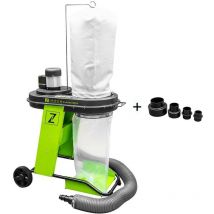 Aspirateur Poussiere Extracteur Copeaux Bois Zipper Zi-Asa550e