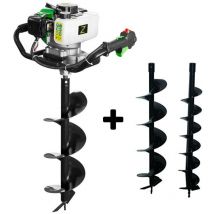 Zipper - petrol earth auger 51,7CC included 3 drills 100 150 200 mm ZI-ELB70