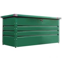 Caja Jardin De Metal Verde Contenedor 132x61x62 Cm Zipper Zi-gab132gr