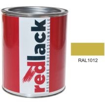 Redlack - Zitronengelb Lack ral 1012 Seidenmatt Multi-Support 1L