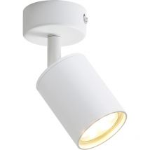 Plafonnier -Spot plafond - GU10 - l 135 mm - blanc - Moderne - éclairage intérieur - Salon i Chambre i Cuisine i Salle à manger - sans ampoules - ZMH