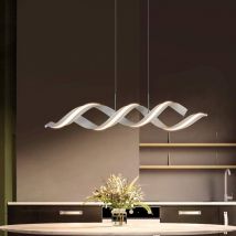 GBLY LED Pendelleuchte Esstisch Hängelampe - Modern 95CM Design Hängeleuchte Esszimmer Esstischlampe 3000K Warmweiß Küchenlampe 29W Pendellampe für