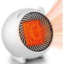 Radiateur soufflant radiateurs électriques à économie d'énergie - chauffage silencieux chauffage en céramique ptc intérieur 500W pièces d'oscillation