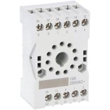 Zoccolo Undecal Max 230V – Terminali a molla – 230V – Lovato