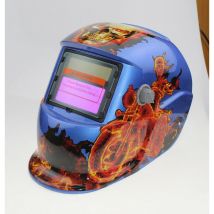 Casque de Soudure Automatique - Masque de Soudure avec 2 Capteurs de filtre à ombre réglables DIN9-13 pour le soudage à l'arc de mig tig mag [Classe