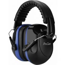 Zolginah - Casque Anti Bruit Pliable Réglable Confortable Adulte, avec Une Atténuation de nrr 28dB, Serre-tête Souple pour Milieu Bruyant ou