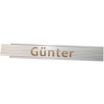 Zollstock Günter 2 m weiß Zollstock