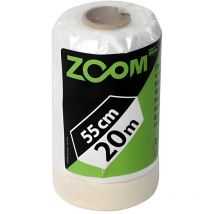 Abdeckfolie mit Klebeband 1 Rolle Maler selbstklebend Folie - unterschiedliche Größen: 1 Rolle, 20m x 55cm - Zoom