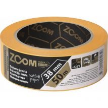 Zoom - Malerband Profi Kreppband für Malerarebeiten Malerkrepp 50m Universales Abdeckband: 1 Rolle, 50m x 38mm