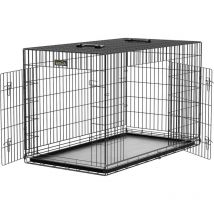 zoomundo Cage pour Animaux Pliable - Taille XXL - BLACK EDITION