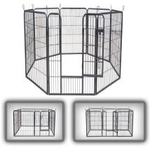 Zoomundo - Parc Enclos pour Chiot - 8 Panneaux - xxl